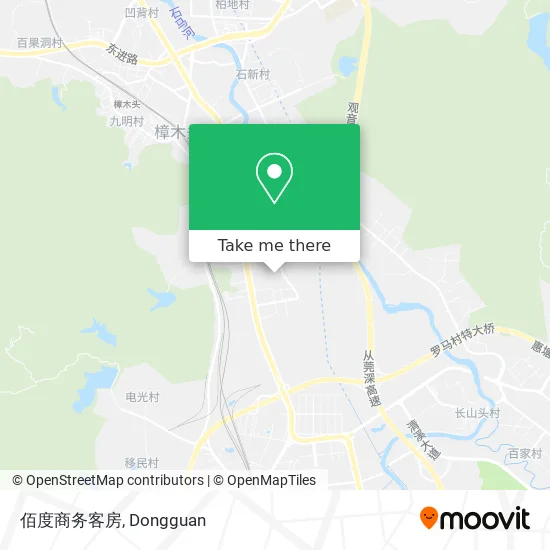 佰度商务客房 map