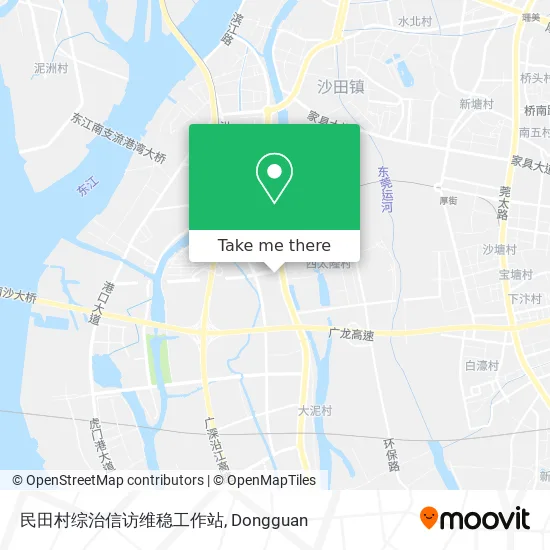 民田村综治信访维稳工作站 map