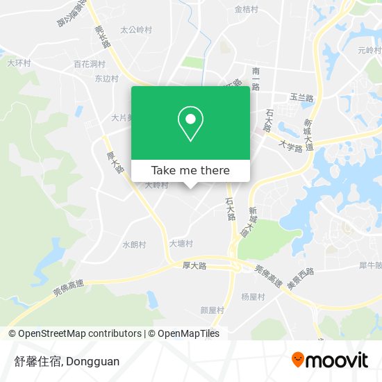 舒馨住宿 map