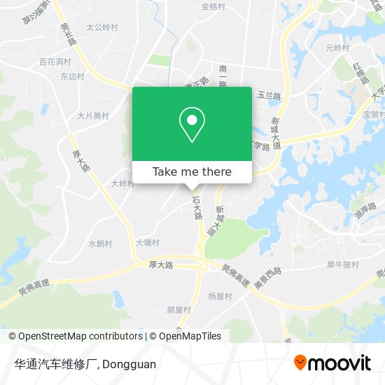 华通汽车维修厂 map