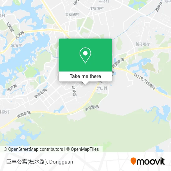 巨丰公寓(松水路) map