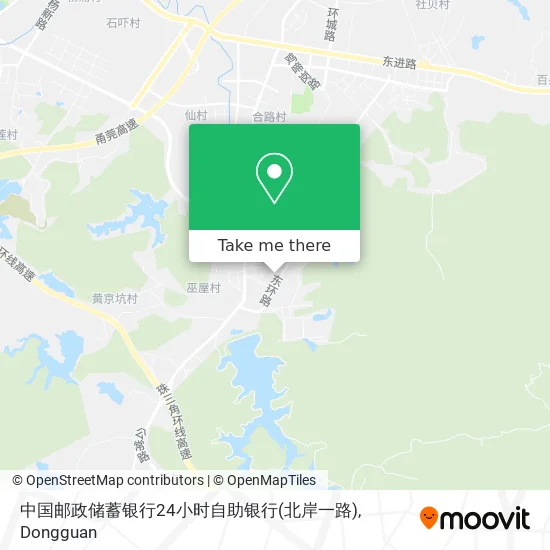 中国邮政储蓄银行24小时自助银行(北岸一路) map