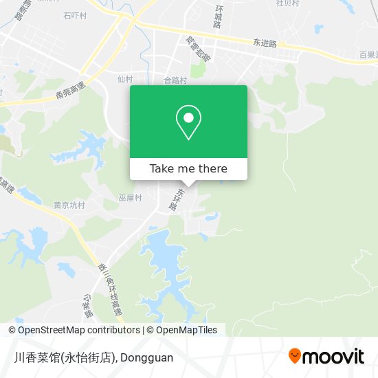 川香菜馆(永怡街店) map