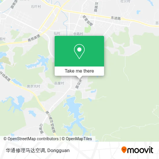 华通修理马达空调 map