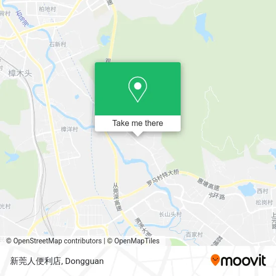 新莞人便利店 map