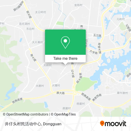 井仔头村民活动中心 map