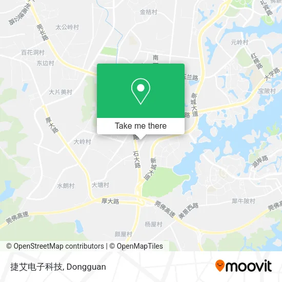 捷艾电子科技 map