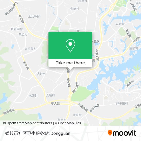 矮岭冚社区卫生服务站 map