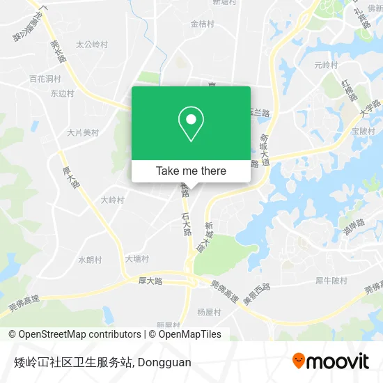 矮岭冚社区卫生服务站 map