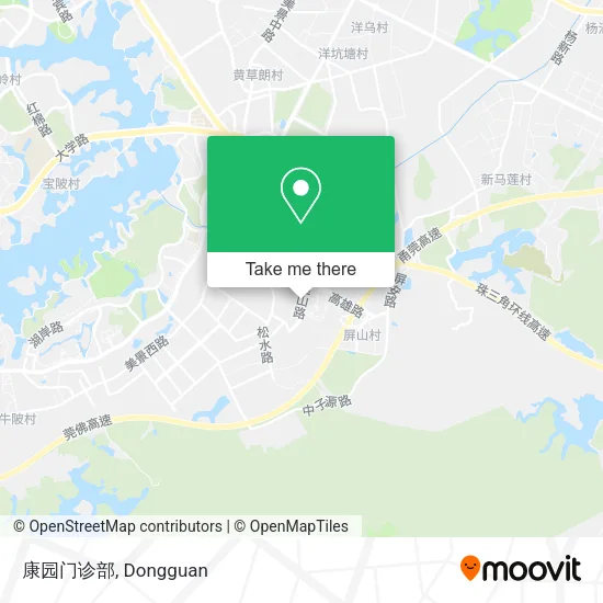 康园门诊部 map