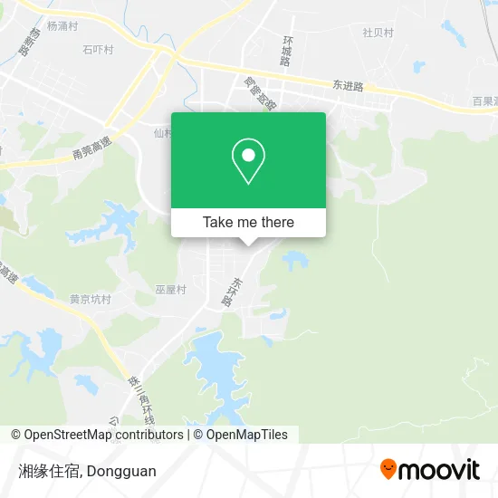 湘缘住宿 map
