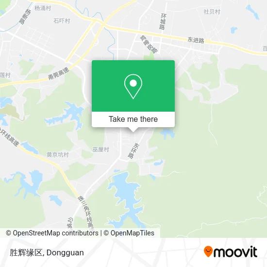 胜辉缘区 map
