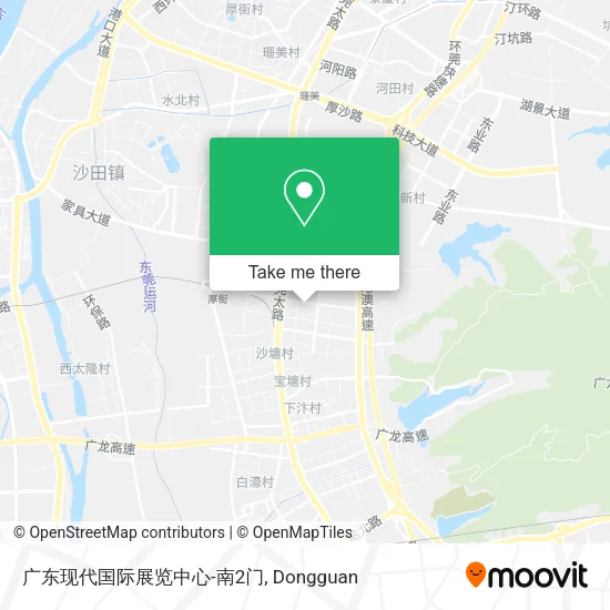 广东现代国际展览中心-南2门 map