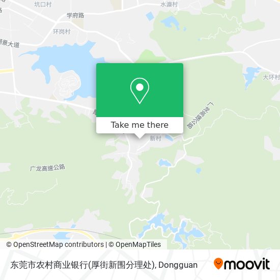 东莞市农村商业银行(厚街新围分理处) map