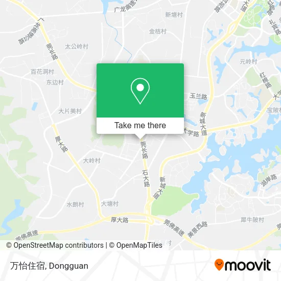 万怡住宿 map