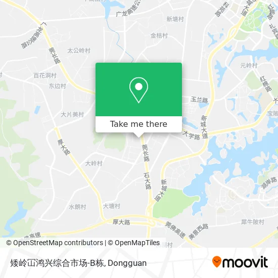矮岭冚鸿兴综合市场-B栋 map