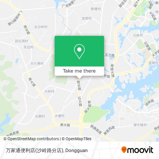 万家通便利店(沙岭路分店) map