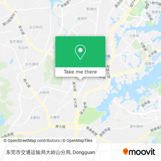 东莞市交通运输局大岭山分局 map