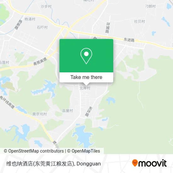 维也纳酒店(东莞黄江粮发店) map