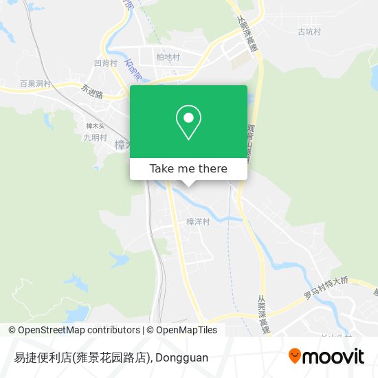 易捷便利店(雍景花园路店) map