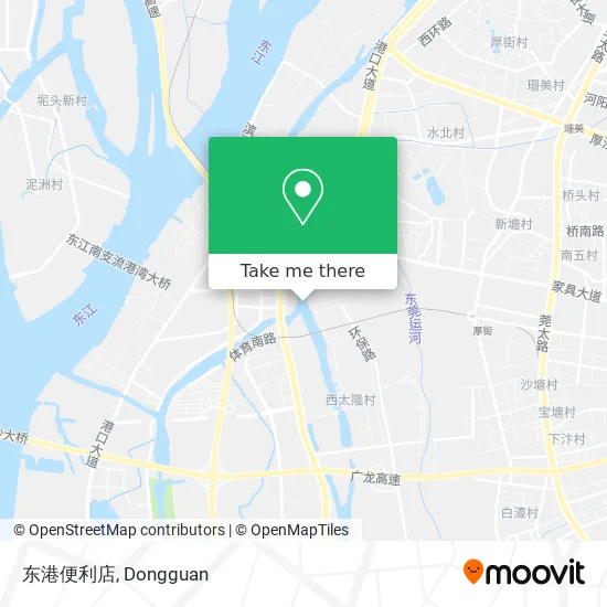 东港便利店 map