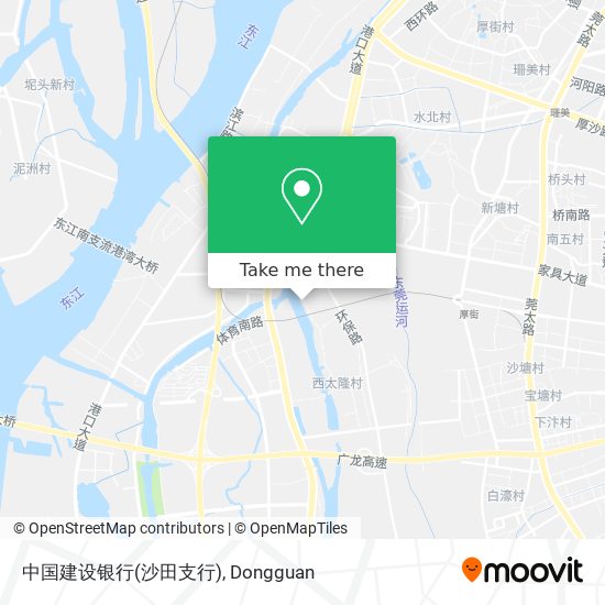 中国建设银行(沙田支行) map