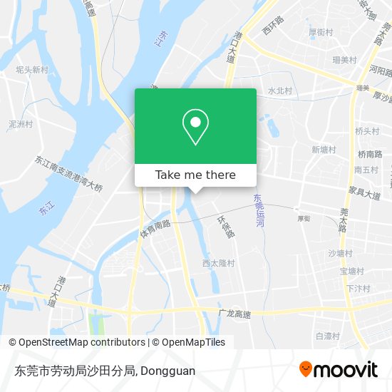 东莞市劳动局沙田分局 map