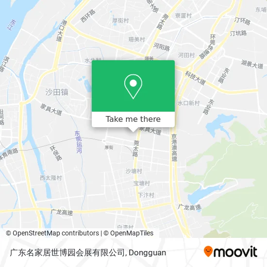 广东名家居世博园会展有限公司 map
