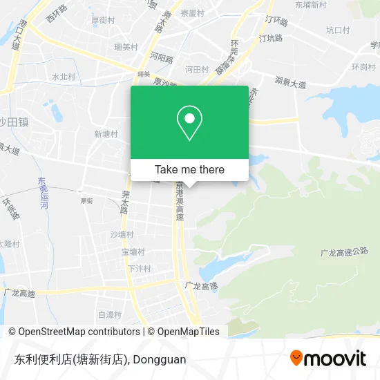 东利便利店(塘新街店) map