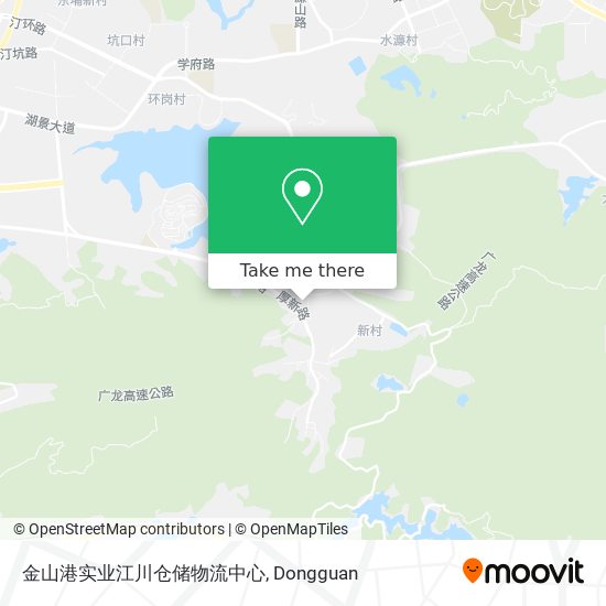 金山港实业江川仓储物流中心 map