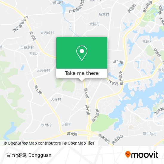 盲五烧鹅 map
