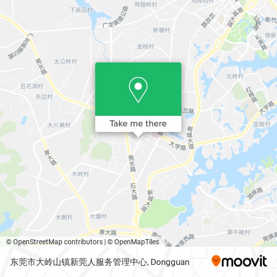 东莞市大岭山镇新莞人服务管理中心 map