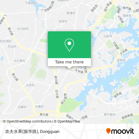 农夫水果(振华路) map
