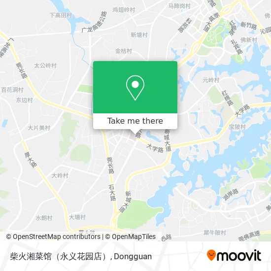 柴火湘菜馆（永义花园店） map