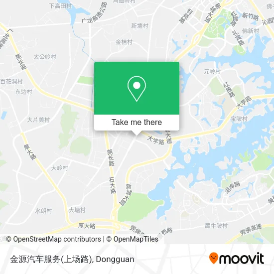 金源汽车服务(上场路) map