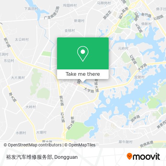 裕发汽车维修服务部 map