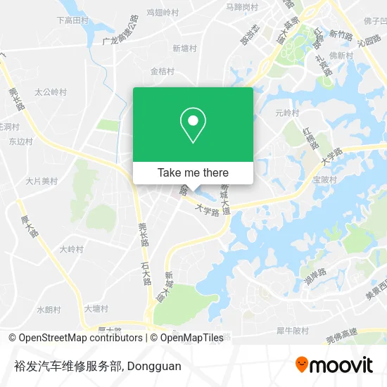 裕发汽车维修服务部 map