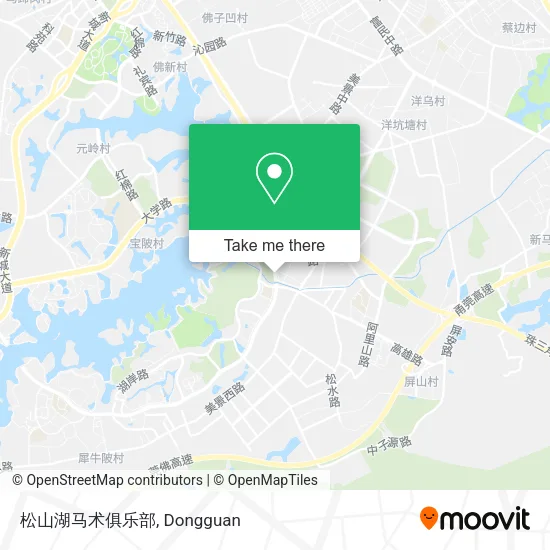 松山湖马术俱乐部 map