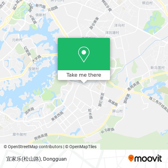宜家乐(松山路) map