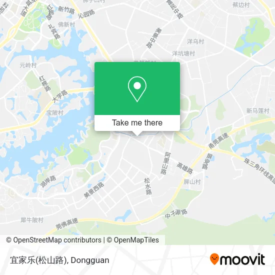 宜家乐(松山路) map