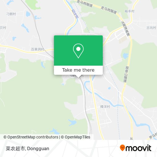 菜农超市 map