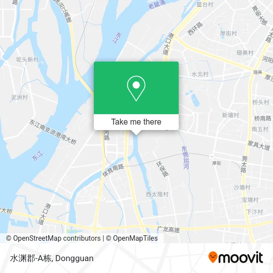 水渊郡-A栋 map