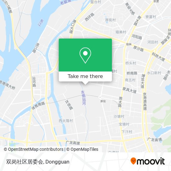 双岗社区居委会 map