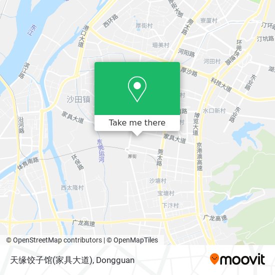 天缘饺子馆(家具大道) map