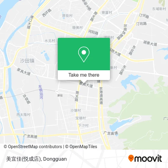 美宜佳(悦成店) map