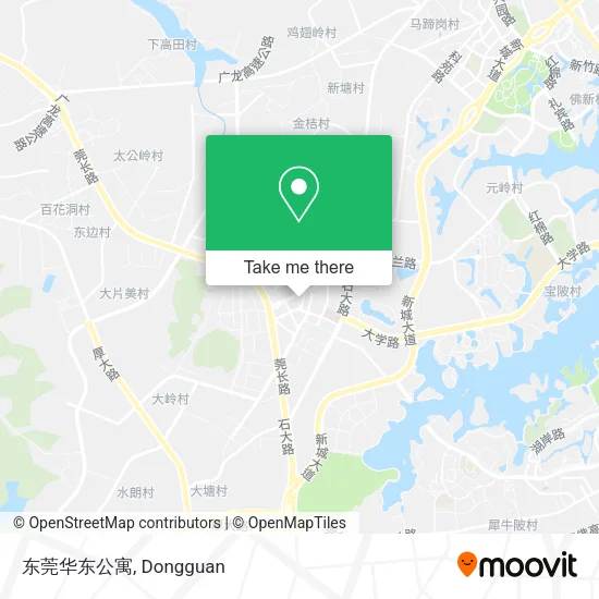 东莞华东公寓 map