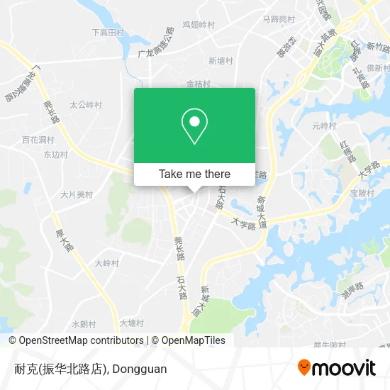耐克(振华北路店) map