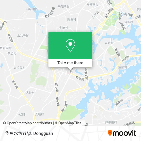华鱼水族连锁 map