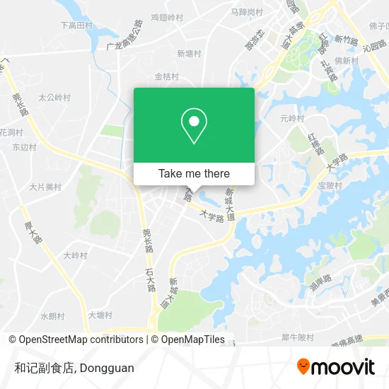 和记副食店 map