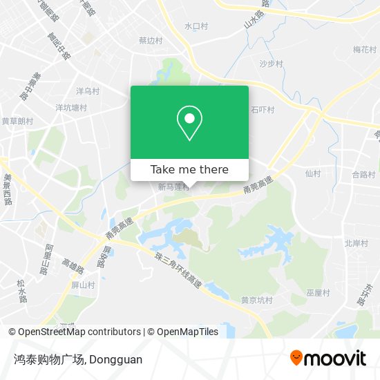鸿泰购物广场 map